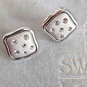 Swarovski Stud Earrings.